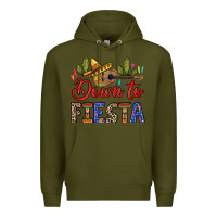 Army Green Down to fiesta Premium Hoodie - RanaPortraitStore