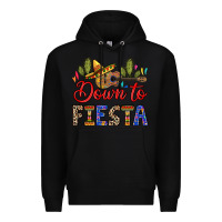 Black Down to fiesta Premium Hoodie - RanaPortraitStore