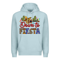 Blue Mist Down to fiesta Premium Hoodie - RanaPortraitStore