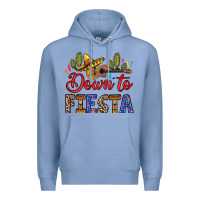 Colony Blue Down to fiesta Premium Hoodie - RanaPortraitStore