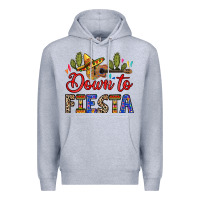 Heather Grey Down to fiesta Premium Hoodie - RanaPortraitStore