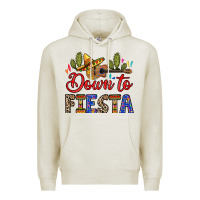 Oatmeal Heather Down to fiesta Premium Hoodie - RanaPortraitStore