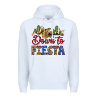 White Down to fiesta Premium Hoodie - RanaPortraitStore