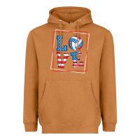 Meerkat love usa flag volleyball gifts for volleyball fans teen t shirt Heavyweight Hoodie - minhPixels