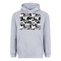 Heather Grey black and white camouflage background Heavyweight Hoodie - Artiststas