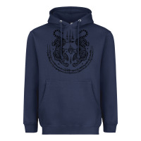 Navy sak yant thai tattoo twin tiger muay magical thailand gifts t shirt Heavyweight Hoodie - minhPixels