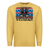 Antique Gold armed forces day veteran Premium Sweatshirt - Artiststas