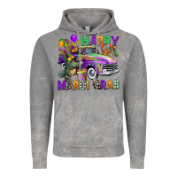 Happy Mardi Gras Truck Vintage Hoodie | Teevron