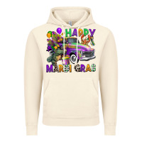 Vintage Artic happy mardi gras truck Vintage Hoodie - CowGirlArtShop