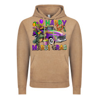 Vintage Coffee happy mardi gras truck Vintage Hoodie - CowGirlArtShop