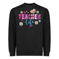 Black teacher life Heavyweight Sweatshirt - BundleAndBundleShop