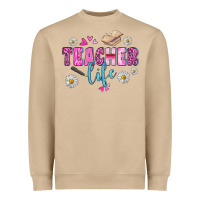 Mushroom teacher life Heavyweight Sweatshirt - BundleAndBundleShop