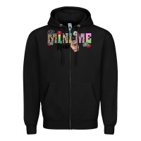 Black my mini me rocks Zipper Hoodie - CowhideDigitalArt