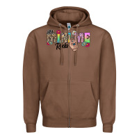 Chestnut my mini me rocks Zipper Hoodie - CowhideDigitalArt