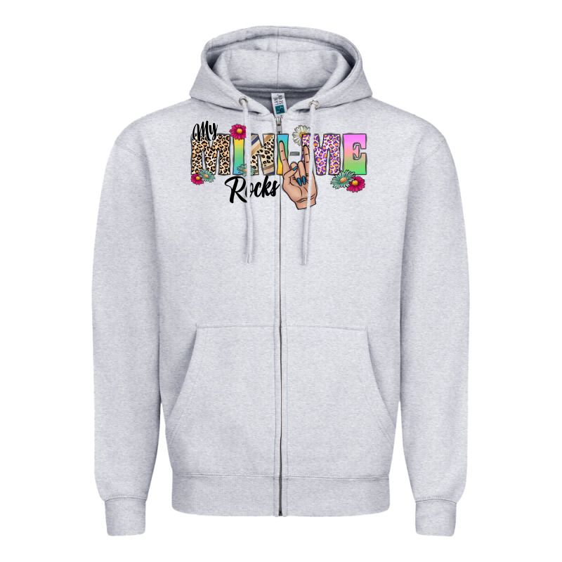 My Mini Me Rocks Zipper Hoodie by CowhideDigitalArt | Teevron