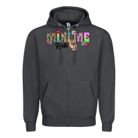 Smoke my mini me rocks Zipper Hoodie - CowhideDigitalArt