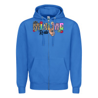 True Royal my mini me rocks Zipper Hoodie - CowhideDigitalArt