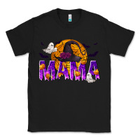 Black Halloween Mama Classic Tee - texasbilliewilder