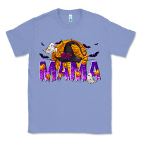 Colony Blue Halloween Mama Classic Tee - texasbilliewilder