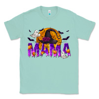 Seafoam Halloween Mama Classic Tee - texasbilliewilder