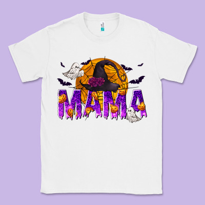 Halloween Mama Classic Tee Designed By Texasbilliewilder