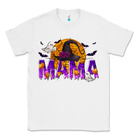White Halloween Mama Classic Tee - texasbilliewilder