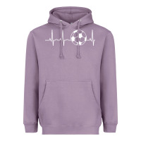 Lavender soccer hoodie for teens, men, & women   soccer lover gift pullover hoo Heavyweight Hoodie - minhPixels