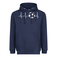 Navy soccer hoodie for teens, men, & women   soccer lover gift pullover hoo Heavyweight Hoodie - minhPixels