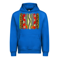 Cobalt race brushstrokes Urban Hoodie - AdoDesignShop