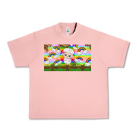 Salmon cute sheep Urban Heavy Tee - TumblerDesignByShophia
