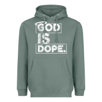 Sage God Is Dope Gift for faithful Christians Heavyweight Hoodie - minhPixels