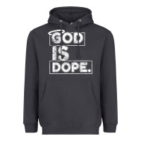 Smoke God Is Dope Gift for faithful Christians Heavyweight Hoodie - minhPixels