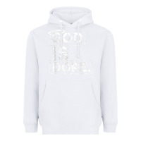 White God Is Dope Gift for faithful Christians Heavyweight Hoodie - minhPixels