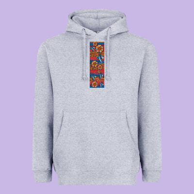 Usa Flag And Cross Penwraps Heavyweight Hoodie Designed By Artiststas