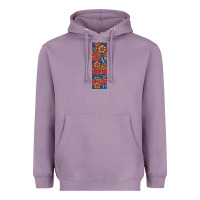 Lavender usa flag and cross penwraps Heavyweight Hoodie - Artiststas