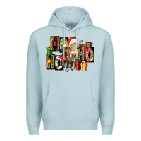 Blue Mist ho ho ho heifer Premium Hoodie - FaDigitalArtStudio