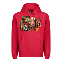Cardinal ho ho ho heifer Premium Hoodie - FaDigitalArtStudio