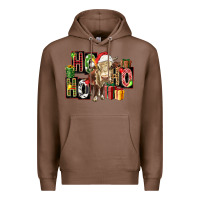 Chestnut ho ho ho heifer Premium Hoodie - FaDigitalArtStudio