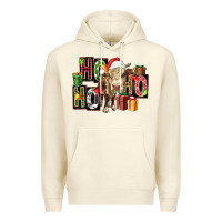 Sandshell ho ho ho heifer Premium Hoodie - FaDigitalArtStudio