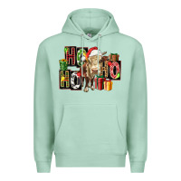 Seafoam ho ho ho heifer Premium Hoodie - FaDigitalArtStudio