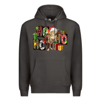Smoke ho ho ho heifer Premium Hoodie - FaDigitalArtStudio