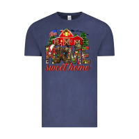 Vintage Denim Army Christmas Home Sweet Home Vintage Tee - HowdyJamesFarm