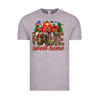 Vintage Zinc Army Christmas Home Sweet Home Vintage Tee - HowdyJamesFarm