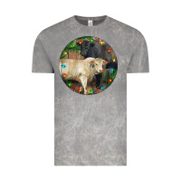 Cloud Rock Christmas Charolais Bull And Black Angus Bull Vintage Tee - RanaPortraitStore
