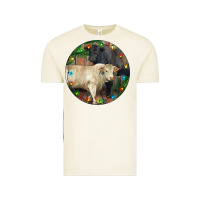 Vintage Arctic Christmas Charolais Bull And Black Angus Bull Vintage Tee - RanaPortraitStore