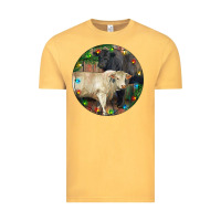 Christmas Charolais Bull And Black Angus Bull Vintage Tee | Teevron
