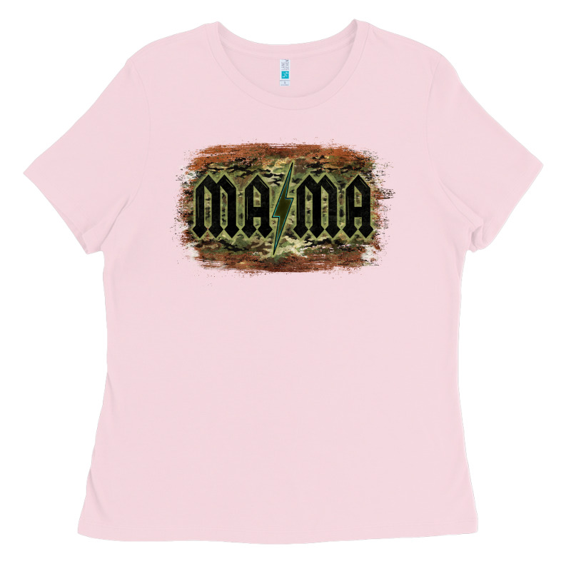 Camouflage Patterned Mama Tried Ladies Tee by Bettercallsaul | Teevron