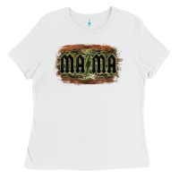 White Camouflage Patterned Mama Tried Ladies Tee - Bettercallsaul