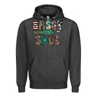 Charcoal Heather sassy little soul Zipper Hoodie - CowhideDigitalArt