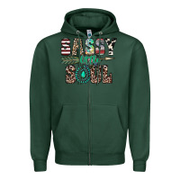 Sports Green sassy little soul Zipper Hoodie - CowhideDigitalArt